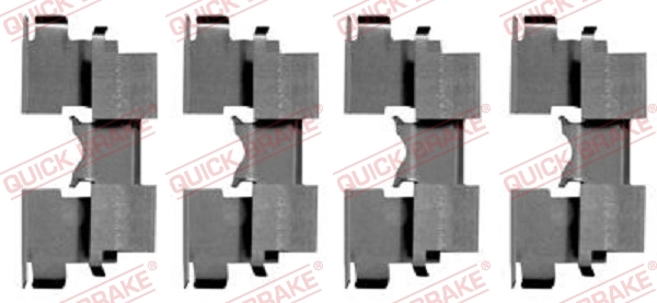 Accessory Kit, disc brake pad